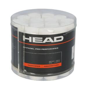 Tambor 60 Overgrips HEAD Padel Pro Perforado Blanco