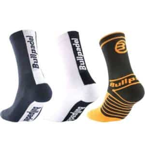 Pack tres calcetines multicolor Bullpadel