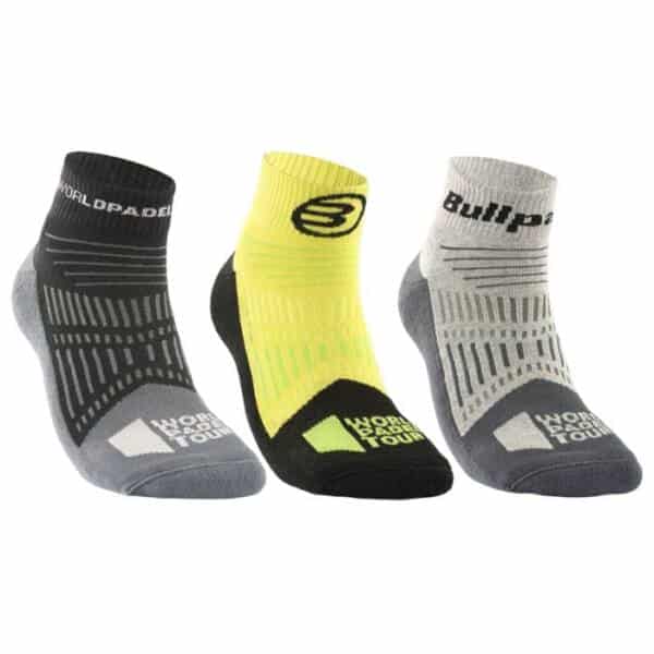 Calcetines cortos Bullpadel WPT - Pack 3