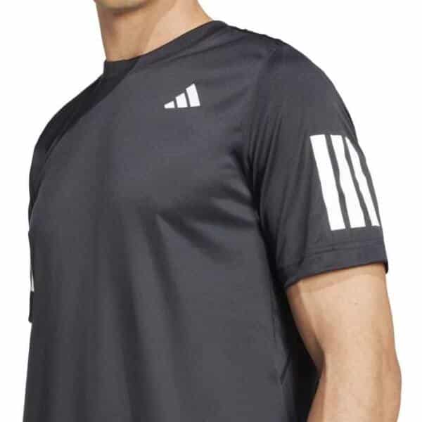 Camiseta Adidas Club 3str Negra Hombre