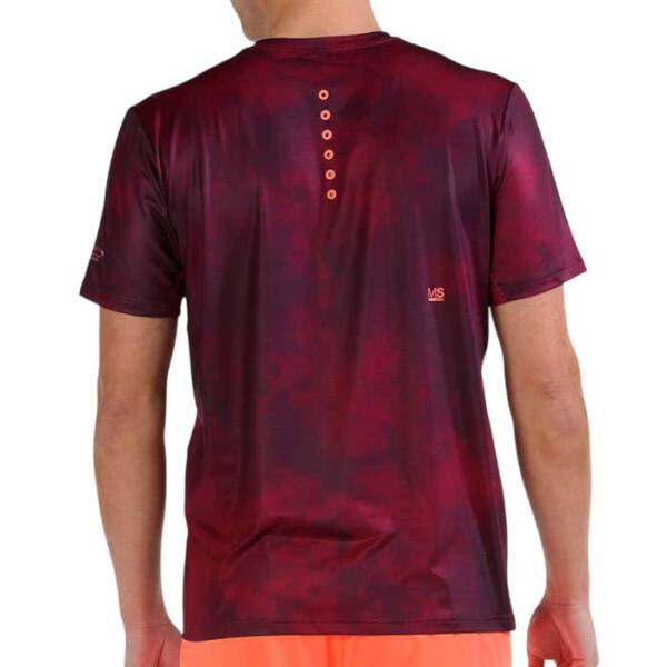 Camiseta Moare burdeos Bullpadel