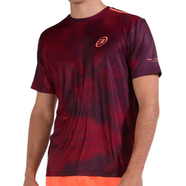 Camiseta Bullpadel Moare burdeos