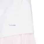 Detalle Camiseta Adidas Club Tee Mujer Blanca