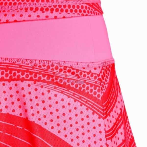 Detalle Falda Adidas Club Graph Rosa Mujer