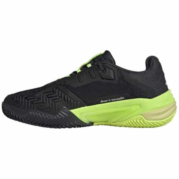 Perfil de las Zapatillas Adidas Barricade en color negro
