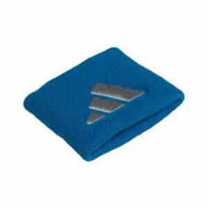 Muñequeras pequeñas azules de Adidas