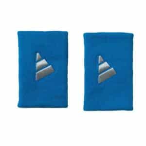 Pack de dos muñequeras Adidas en color azul