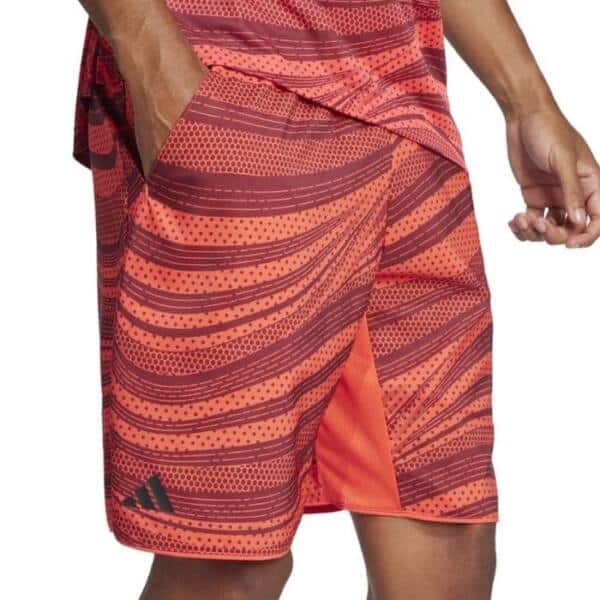 Pantalon Corto Adidas Club Graph Rojo