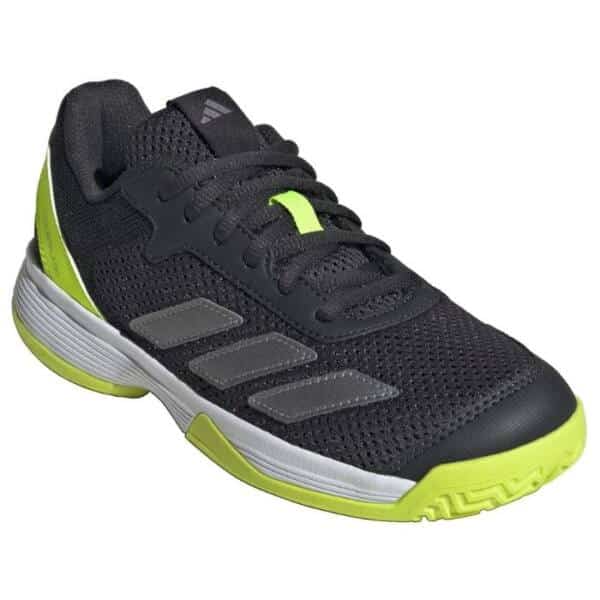 Perfil de las Zapatillas Courtflash de Adidas color negro