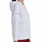 Sudadera Bullpadel blanca mujer - Modelo Eluis
