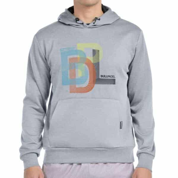 Sudadera Bullpadel Gondo gris