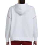 Sudadera mujer blanca Eluis Bullpadel