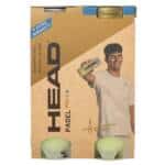 Bipack Pelotas HEAD Padel Pro S+