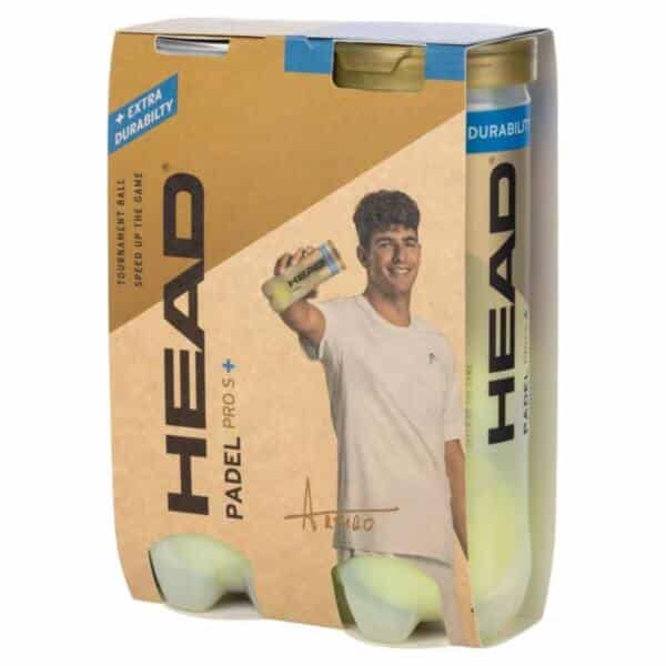 Bipack Pelotas HEAD Padel Pro S+