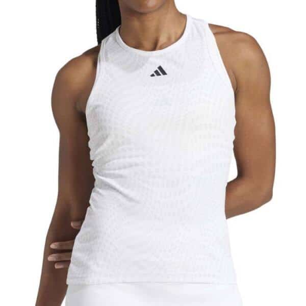 Camiseta Tirantes Adidas Club Graph Blanca Mujer Camiseta Tirantes Adidas Club Graph Blanca Mujer