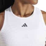 Camiseta Tirantes Club Graph Blanca Adidas Mujer