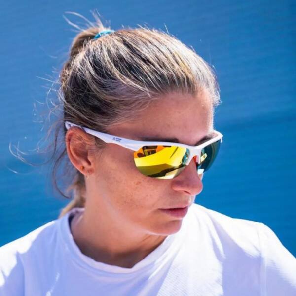 Gafas Addictive Gancia C9 Blancas -Alejandra Salazar