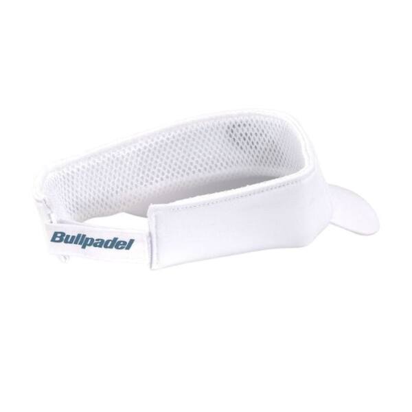 Visera blanca Bullpadel