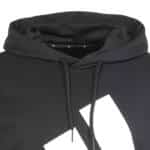 Detalle de la Sudadera Adidas Big Logo Negra