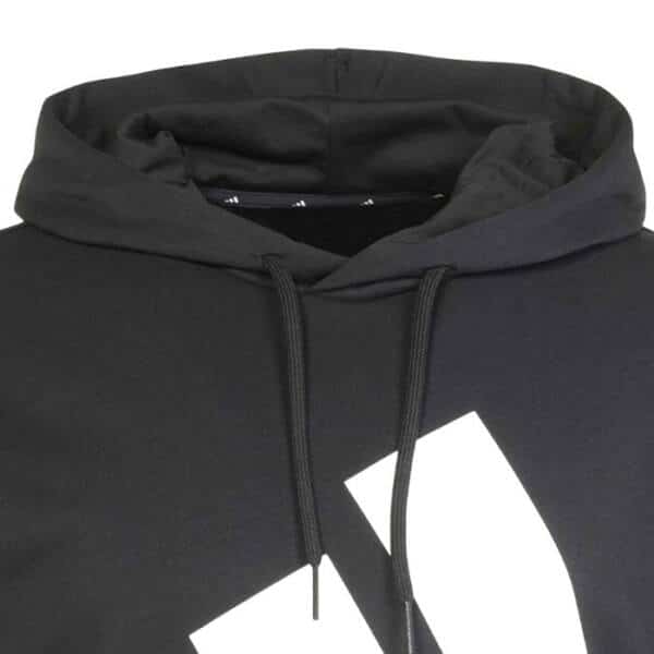 Detalle de la Sudadera Adidas Big Logo Negra