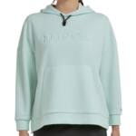 Sudadera Silba verde mujer Bullpadel