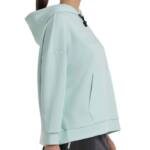 Sudadera mujer Bullpadel verde - Modelo Silba