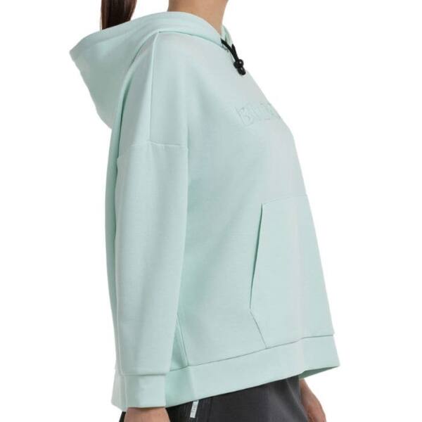 Sudadera mujer Bullpadel verde - Modelo Silba