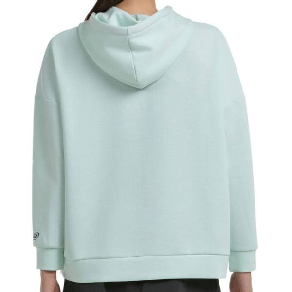 Sudadera Silba verde mujer - Ropa Bullpadel