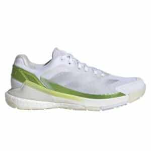 Zapatillas Adidas Crazyquick Boost Padel Woman Blanco/Verde Lima