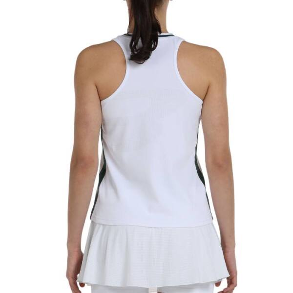 Camiseta Bullpadel blanca mujer - Modelo Lerna