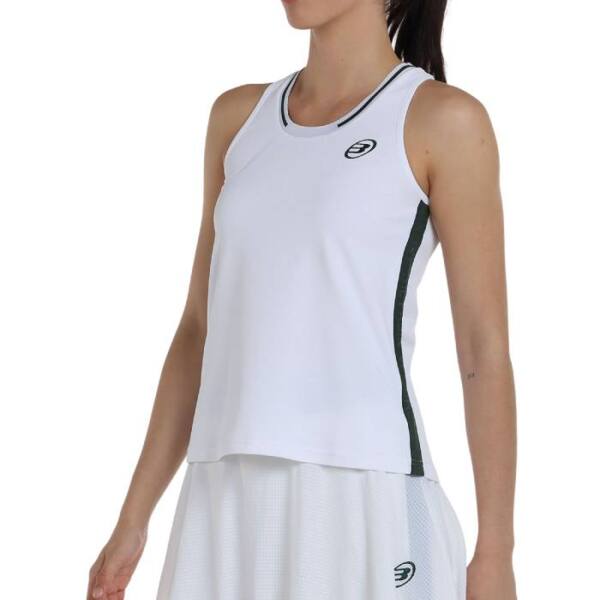 Camiseta Bullpadel Lerna Blanco mujer