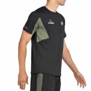 Camiseta Bullpadel Pocate Premier Padel Negra