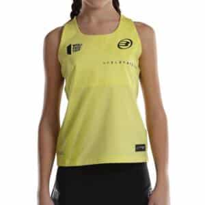 Camiseta tirantes Bullpadel Llave amarilla