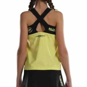 Camiseta amarilla Bullpadel WPT - Modelo Llave