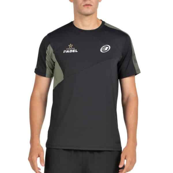 Camiseta Bullpadel Pocate Negra Camiseta Bullpadel Pocate Negra