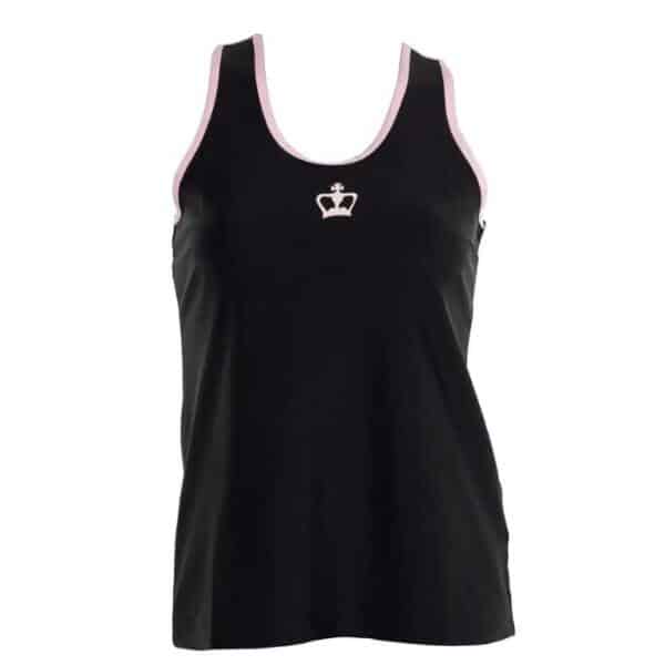 Camiseta de tirantes Black Crown negra
