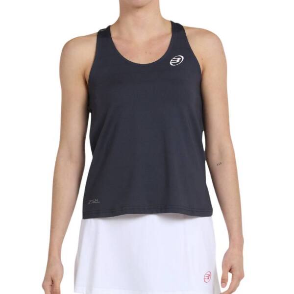 Camiseta Bullpadel mujer negra - Modelo Edrar
