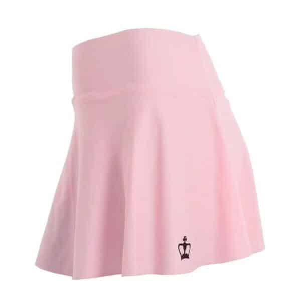 Perfil Falda Black Crown técnica en color rosa