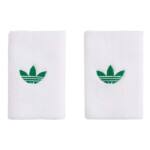 Muñequeras largas Adidas Originals blancas