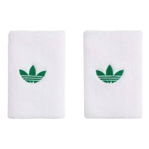 Muñequeras largas Adidas Originals blancas