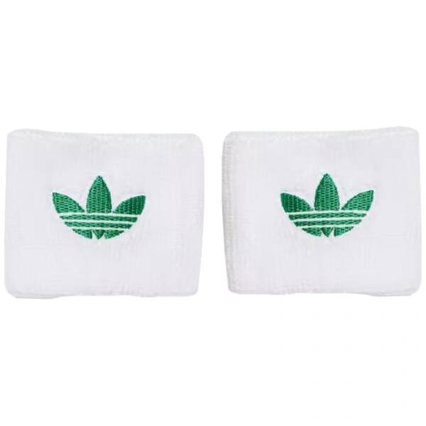 Pack dos muñequeras Adidas blancas pequeñas Pack dos muñequeras Adidas blancas pequeñas