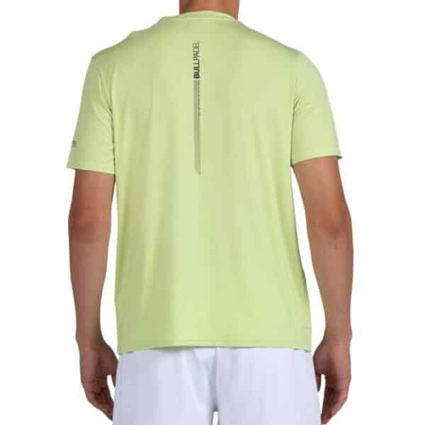 Camiseta Bullpadel Lande Limón Vigore de Hombre
