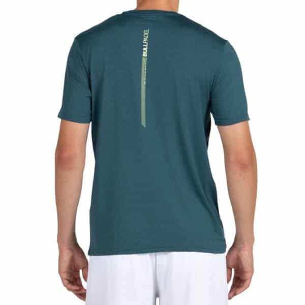 Camiseta Bullpadel Lande Verde Oscuro Vigore de Hombre