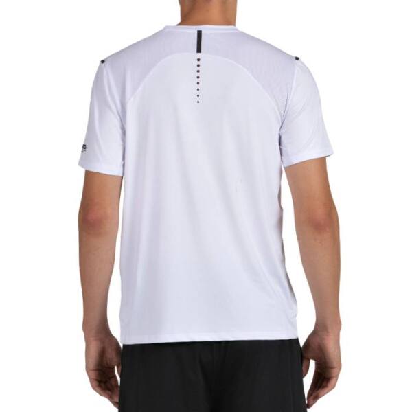 Camiseta Montuno blanca Bullpadel hombre