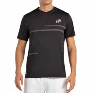 Camiseta hombre negra Bullpadel Montuno
