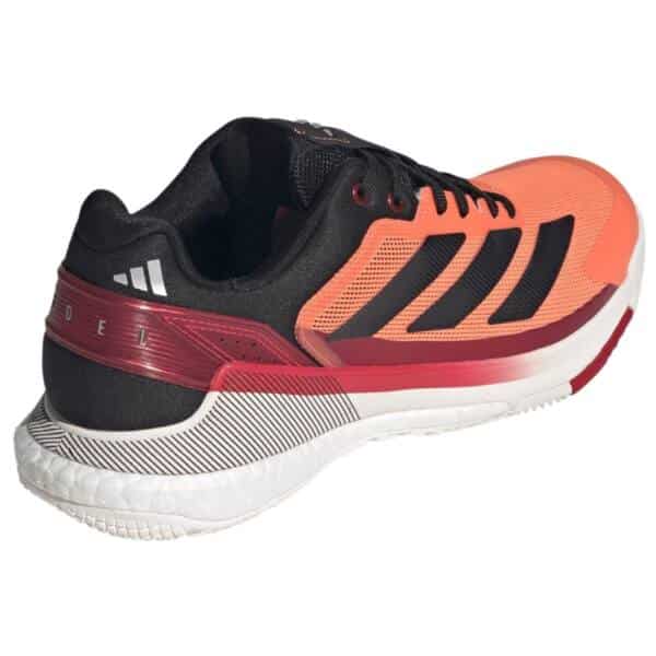 Detalle de las Zapatillas Adids Crazyquick Boost Padel Naranja
