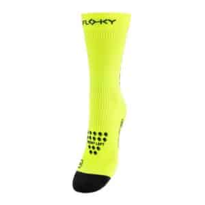 Calcetines para uso deportivo Floky S-Mash color amarillo