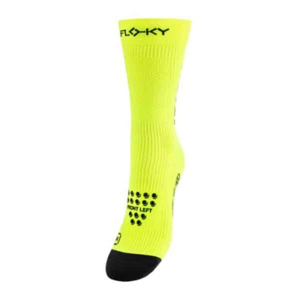 Calcetines para uso deportivo Floky S-Mash color amarillo