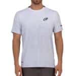 Camiseta blanca hombre Bullpadel - Modelo Musica