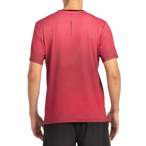 Camiseta rosa hombre Bullpadel - Modelo Musica
